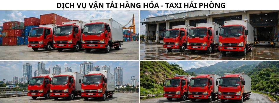 taxi tải hải phòng